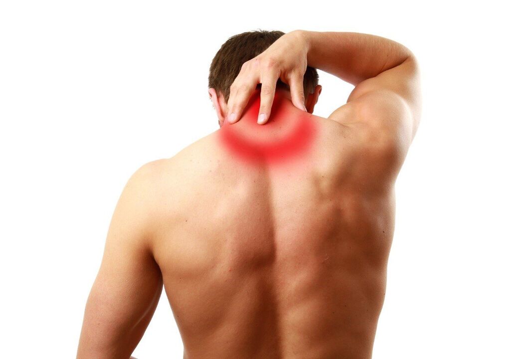 L'ostéochondrose cervicale est une conséquence d'un surmenage et d'un affaiblissement de l'élasticité des muscles de la région du cou. 