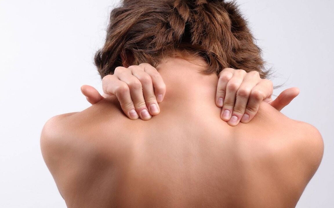 auto-massage du cou et du dos