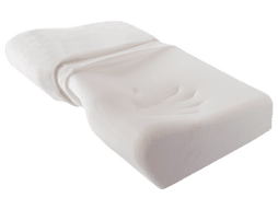 oreiller orthopédique avec évidement pour les épaules